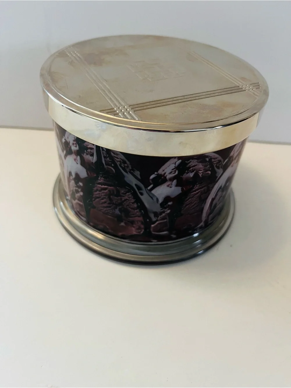 Homeworx Slatkin & Co. Fantastic Fudge Scented 3 Wick Candle Unburned 14 Oz.